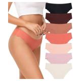 Levao Seamless Underwear for Women No Show Ice Sil