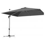 $250 Tangkula 10ft Patio Cantilever Umbrella w/Cro