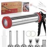 2LB Jerky Gun, 304 Stainless Steel Beef Jerky Gun