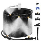 Misting Cooling System, DIY 32.8FT(10M) Misting Li