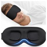 Sleep Mask for Men Women - 100% Blackout Eye Masks