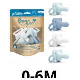 Dr. Brown's HappyPaci 100% Silicone Baby Pacifier,
