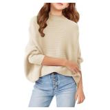 Girls Oversized Sweater Kids Fashion Batwing Sleev