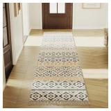 H.VERSAILTEX 2x10 Runner Rugs for Hallway, Cotton