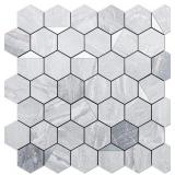 DICOFUN 10-Sheet Hexagon Tile Peel and Stick Backs