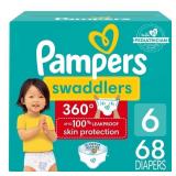 Pampers Diapers - Swaddlers 360  - Size 6, up to 1