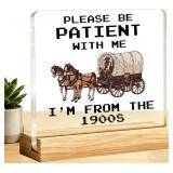 Hiagkmet Funny Retro Acrylic Plaque Gifts for Frie