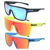Karsaer Flat Top TR90 Polarized Sports Mens-Sungla