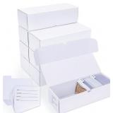 Trading Card Storage Box, 8-Pack 600 Count Cardboa