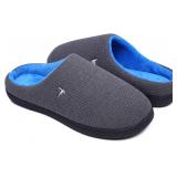 SYKT Mens Womens Comfort Memory Foam Slippers Warm