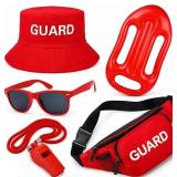 5 Pcs Guard Costume Set Include Guard Hat Sunglass