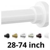 Mcrbeay Shower Curtain Rod, 1' Diameter Heavy Duty