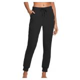 baleaf Women's Cotton Joggers with Pockets Tapered