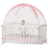 Self Propping Safety Crib Tent
