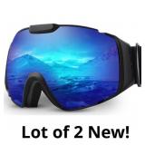 Juli Ski Goggles,Sports Snowboard Goggles Men Wome