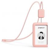 SANTLET Lanyards for ID Badges Holder, Soft Silico