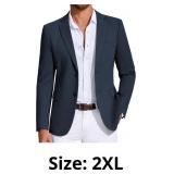 COOFANDY Mens Casual Blazer Knit Sport Coat Lightw
