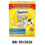 TEMPTATIONS Lickable Spoons Cat Treats, Multi Flav