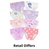 Girls Underwear, Soft Cotton Tagless Breathable Pa