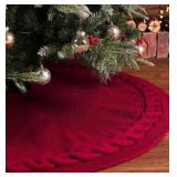 Christmas Tree Knit Skirt 3 feet