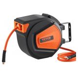 VEVOR Retractable Air Hose Reel, 3/8 in x 50 FT Hy