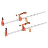 VEVOR Bar Clamps for Woodworking, 2-Pack 24 inch O