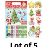 DIY Mirror Mosaic Stickers and Designs Kit