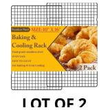 2PCS Cooling Racks for Cooking and Baking - 10' x