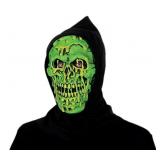 Neon Drip Skull Mask