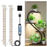 Wiaxulay 8in Grow Light for Indoor Plants Growing,