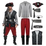 Spooktacular Creations Men Pirate Costume Adult Gr