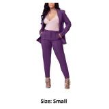 $101 Women's 2 Piece Outfit Deep V Long Sleeve Sol