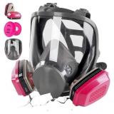 Full Face Respirator Gas Mask: 6800 Reusable Respi