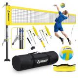$213 Professional Heavy Duty Volleyball Net Set fo