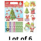 DIY Mirror Mosaic Stickers and Designs Kit