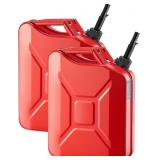 $201 VEVOR 20L Metal Transfer Tank, Storage Can wi