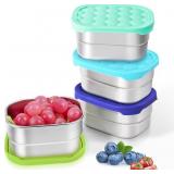 Tanjiae 4Pack 8oz Small (1 Cup) Stainless Steel Sn