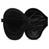 QTF Lifting Grips for Weight Lifting Rubber Gloves