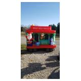 Christmas  blow up Holly Jolly Trolly