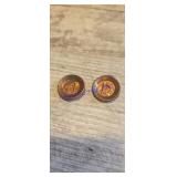 Pressed Masonic Freemason Pennies