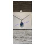 Rhinestone Pendant Necklace