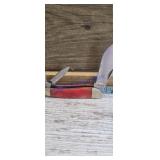 Triple blade pocket knife  frost