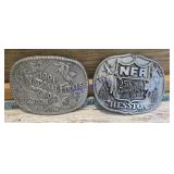 Hesston belt buckles