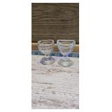 vintage glass eye wash cups