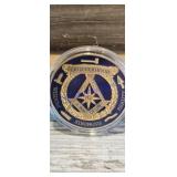 Masonic freemason token coin