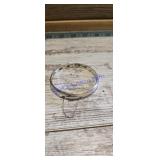 Sterling silver bangle bracelet