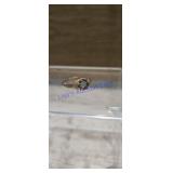 14k  gold size 7.5 setting ready antique style