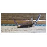 Triple blade pocket knife