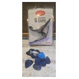 Acoustic quick change CAPO for 6 strings guitar