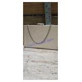 Vintage 1960's Clutch Evening Bag Silver COLOR